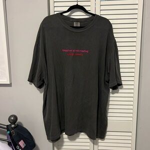 Bookish Embroidered T-shirt